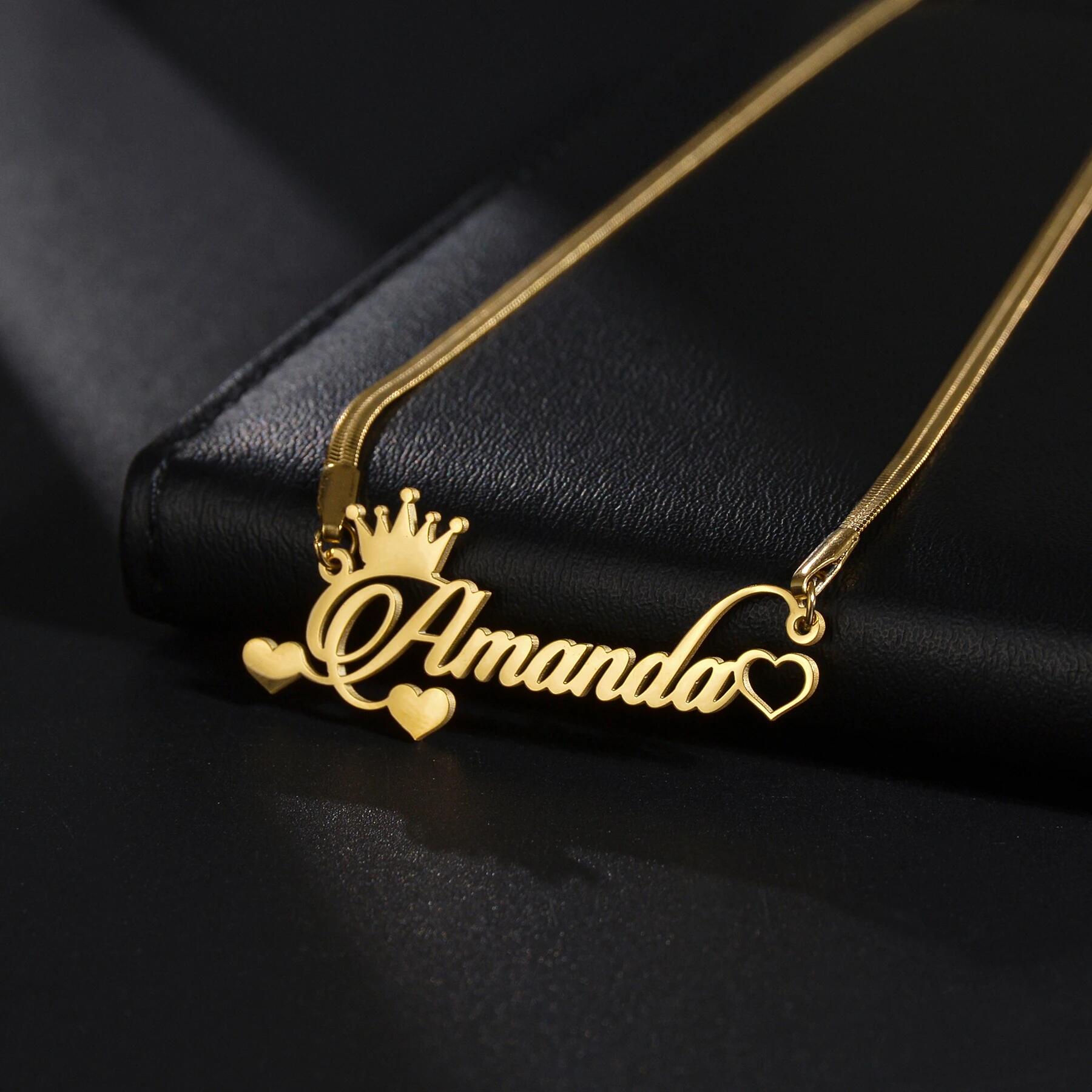 Making Custom Jewelry - Charm Custom Name Necklaces for Women