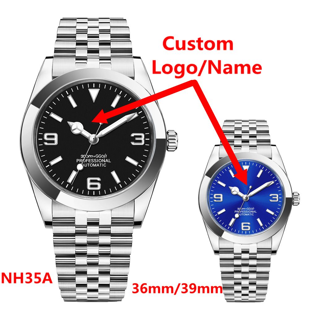 Making Custom Jewelry - Custom Logo Luxury NH35 Watch Women