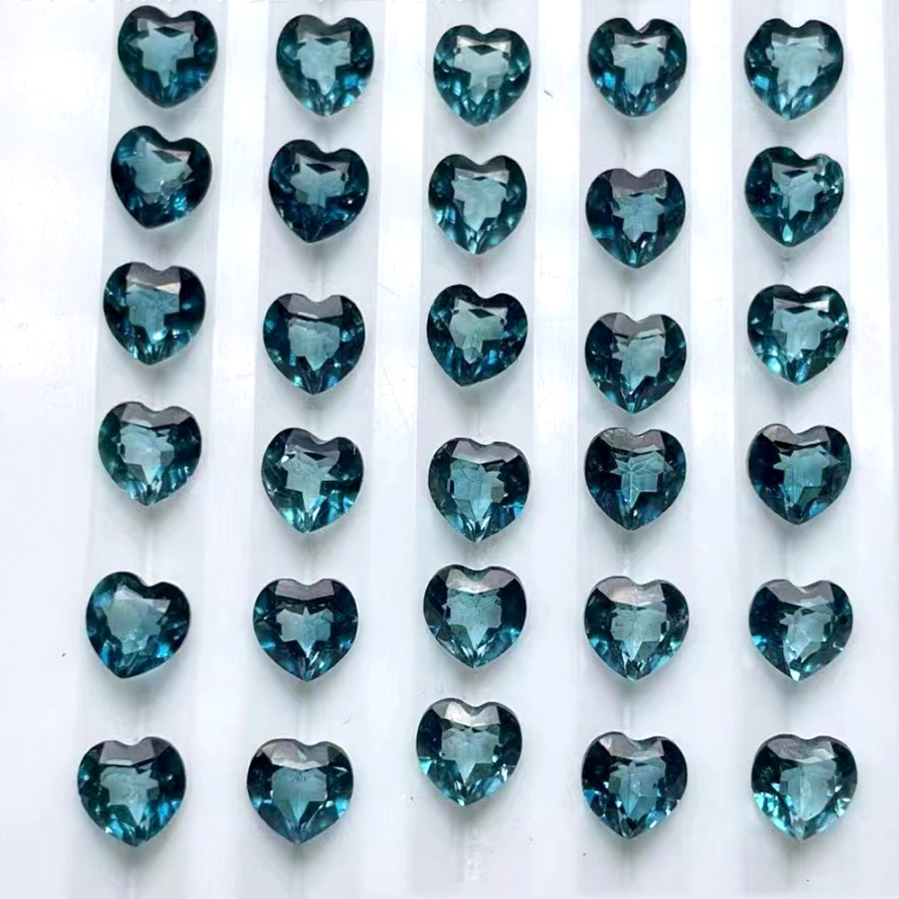 Jewelry Making In London - Real Natural Stone Heart 4-10mm Semi-precious