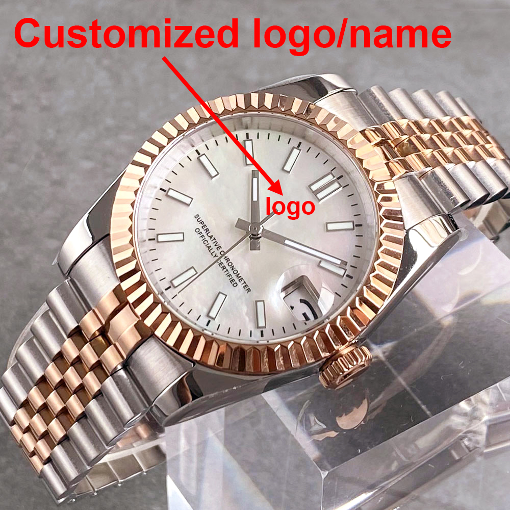 Making Custom Jewelry - Customized two tone rose gold case
