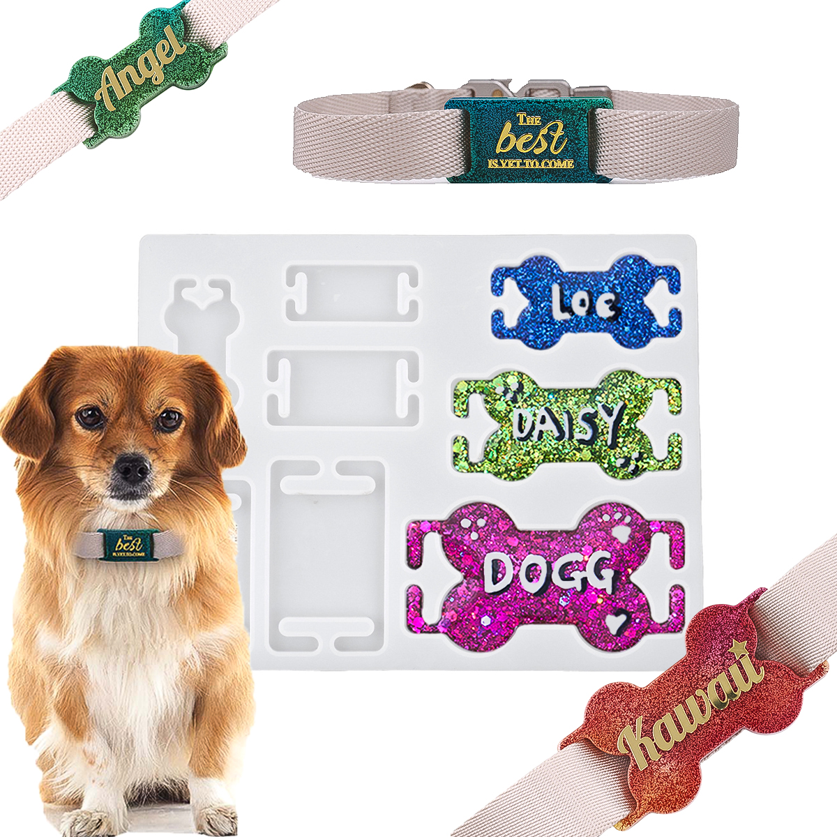 DIY Cat Dog ID Tag Silicone Mo – Making Custom Jewelry Bewertung und Preis