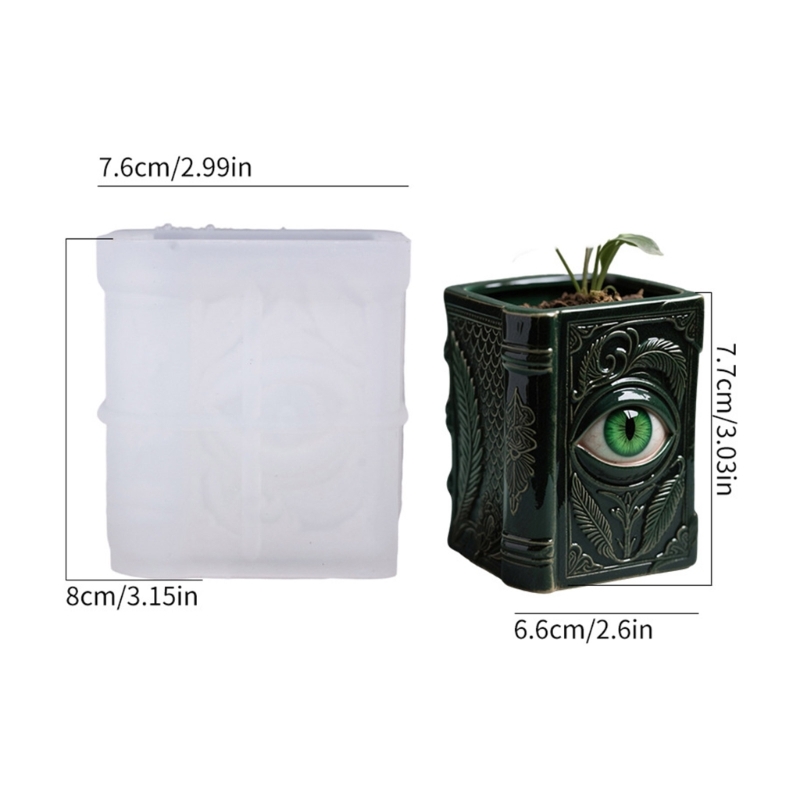 Eye Book Pattern Silicone Mold – Jewelry Making Books Bewertung und Preis