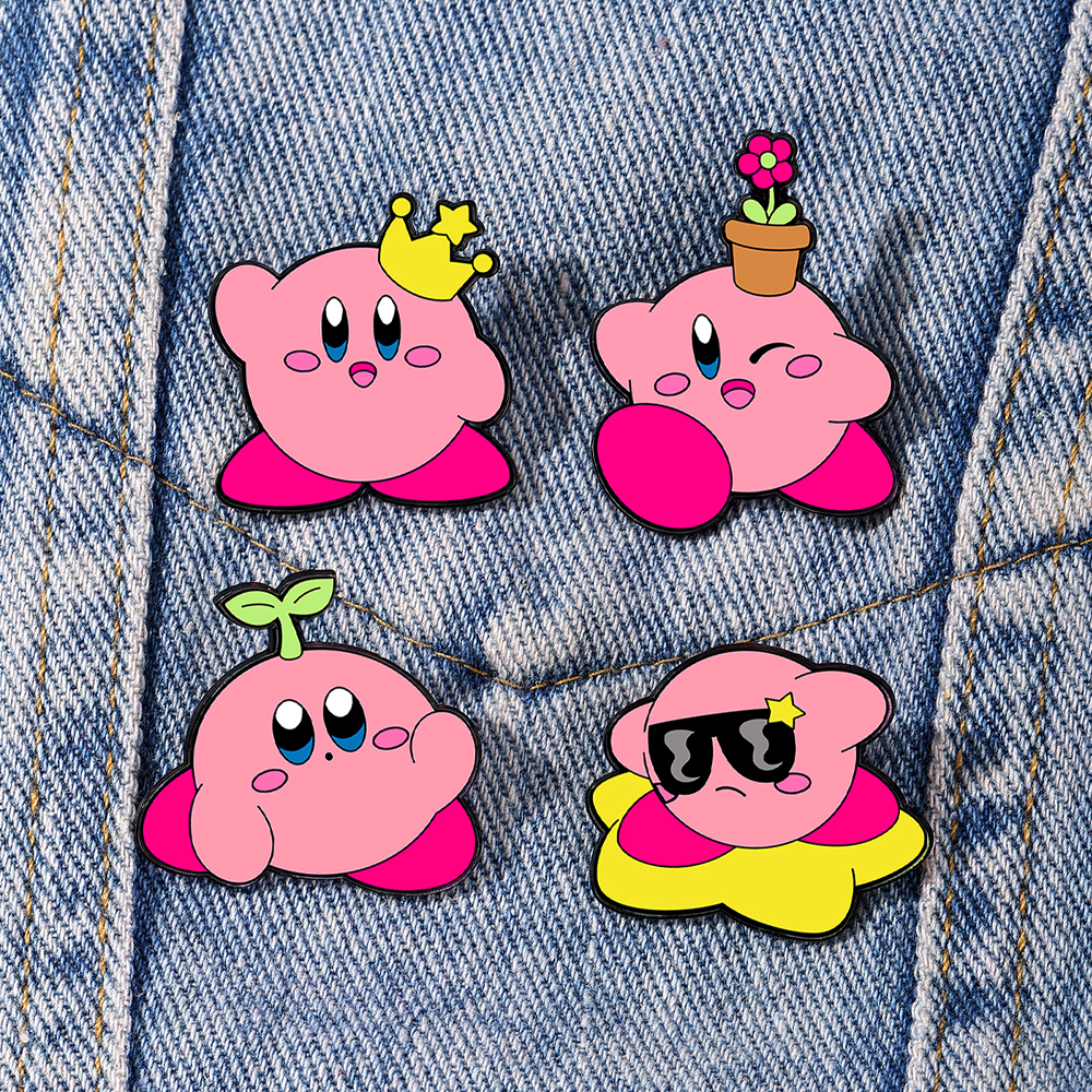 4pcs Kirby Enamel Lapel Pins S – Jewelry Making Kit Bewertung und Preis