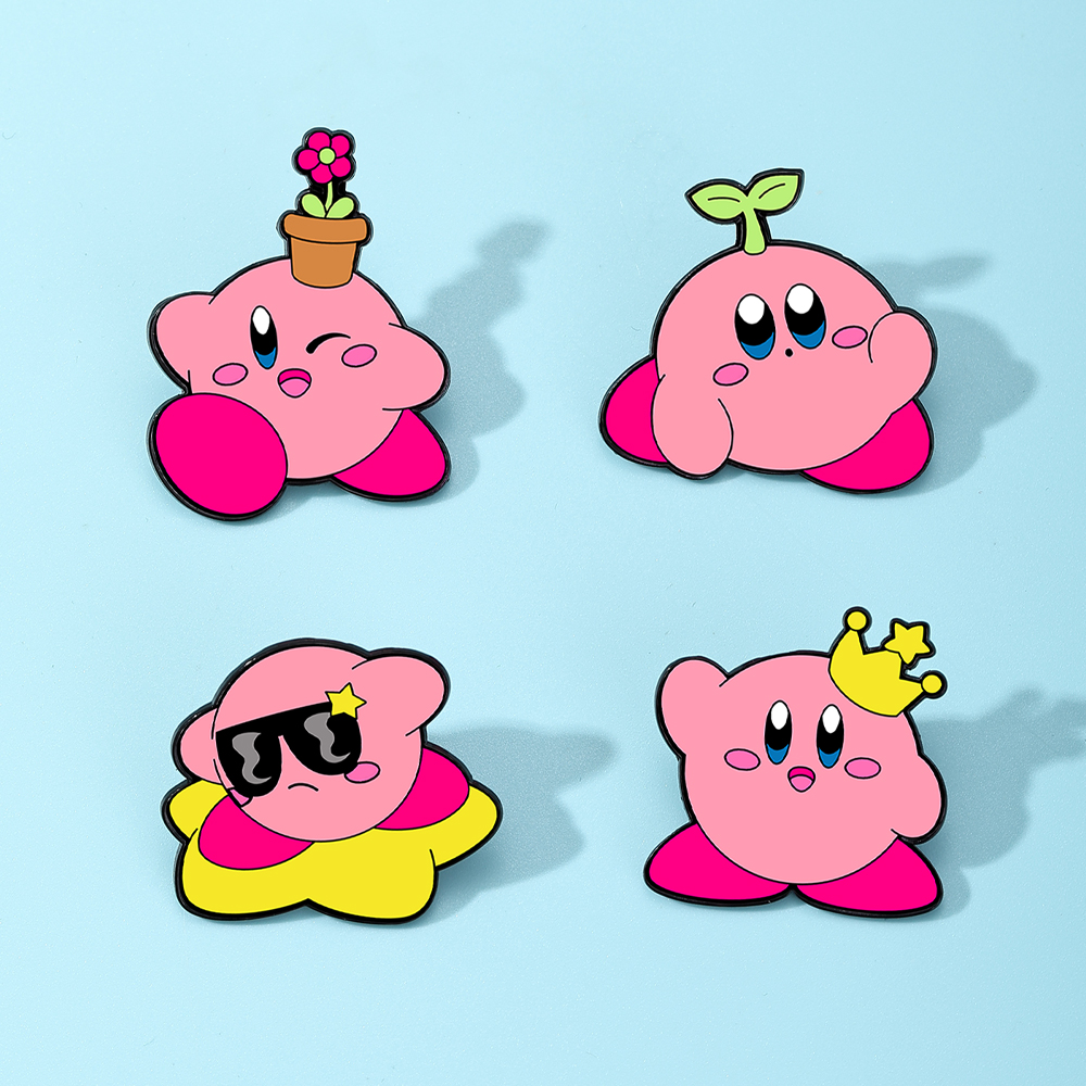 4pcs Kirby Enamel Lapel Pins S – Jewelry Making Kit Bewertung und Preis