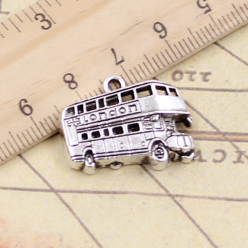 10pcs Charms London Bus Car 20 – Jewelry Making In London Bewertung und Preis