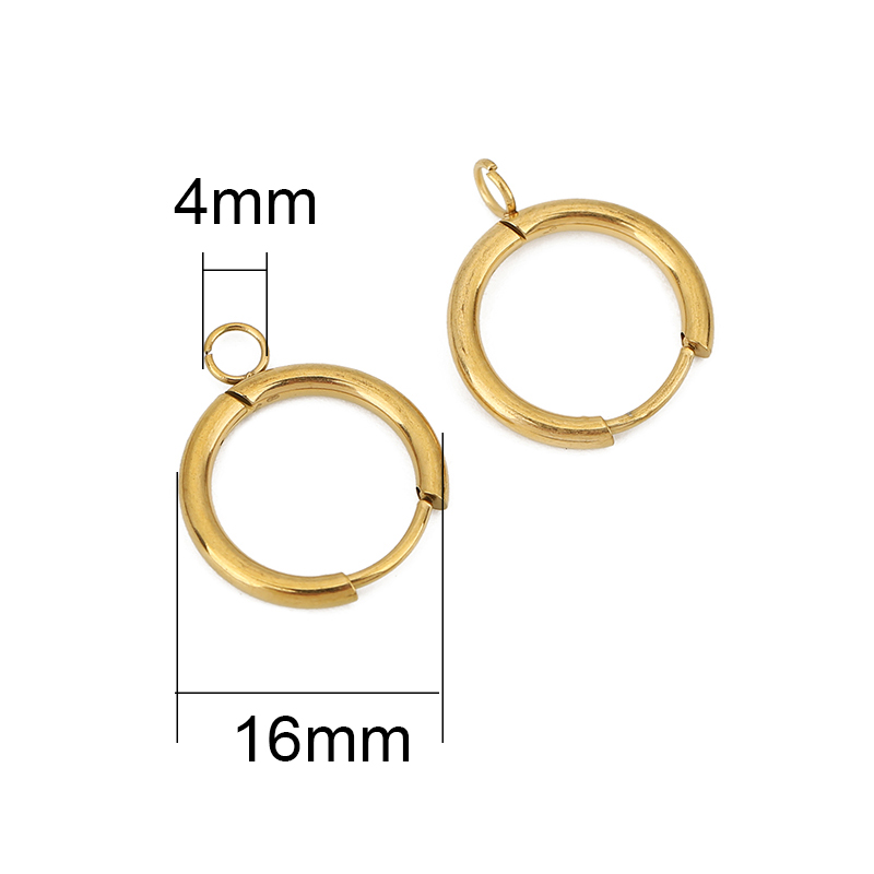 10pcs PVD Never Fade Earrings  – Jewelry Making Hobby Bewertung und Preis