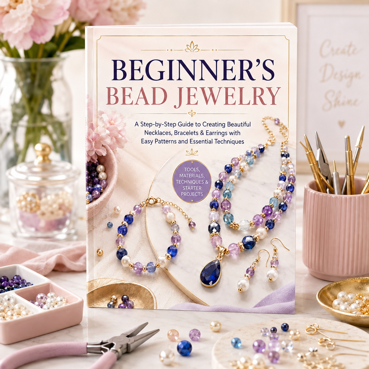 A5 Jewelry Bead Beginner's Gui – Jewelry Making Books Bewertung und Preis