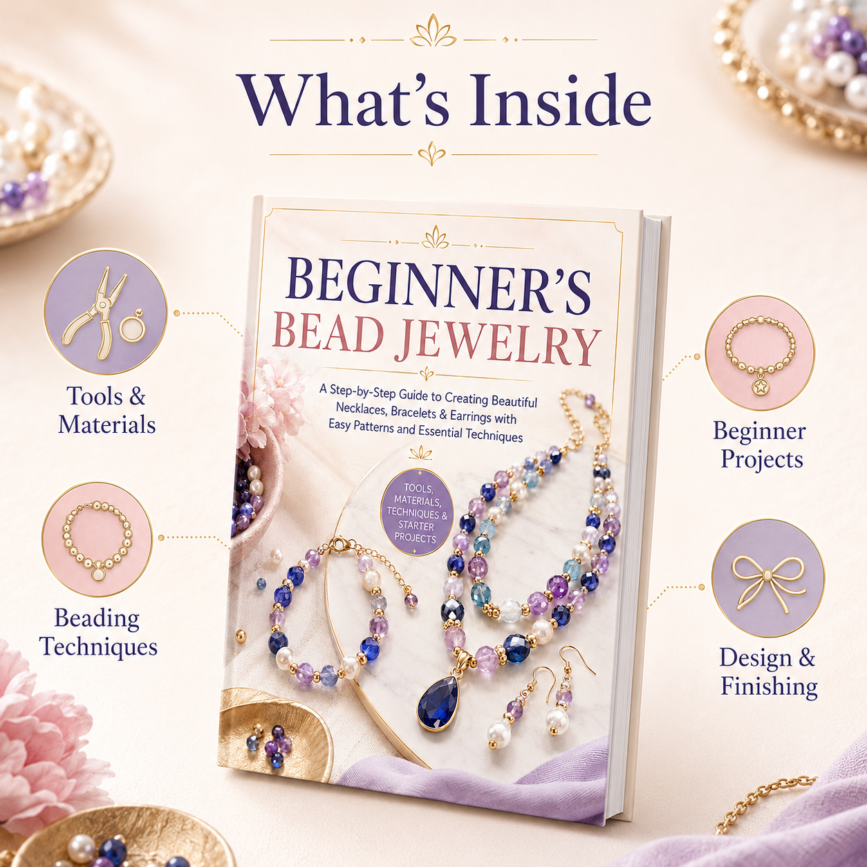 A5 Jewelry Bead Beginner's Gui – Jewelry Making Books Bewertung und Preis