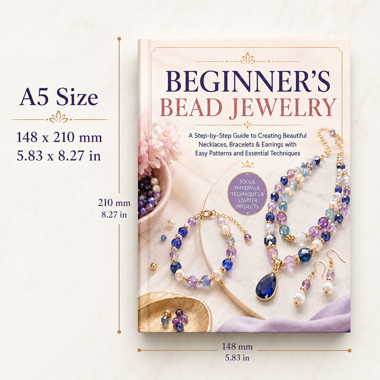 A5 Jewelry Bead Beginner's Gui – Jewelry Making Books Bewertung und Preis