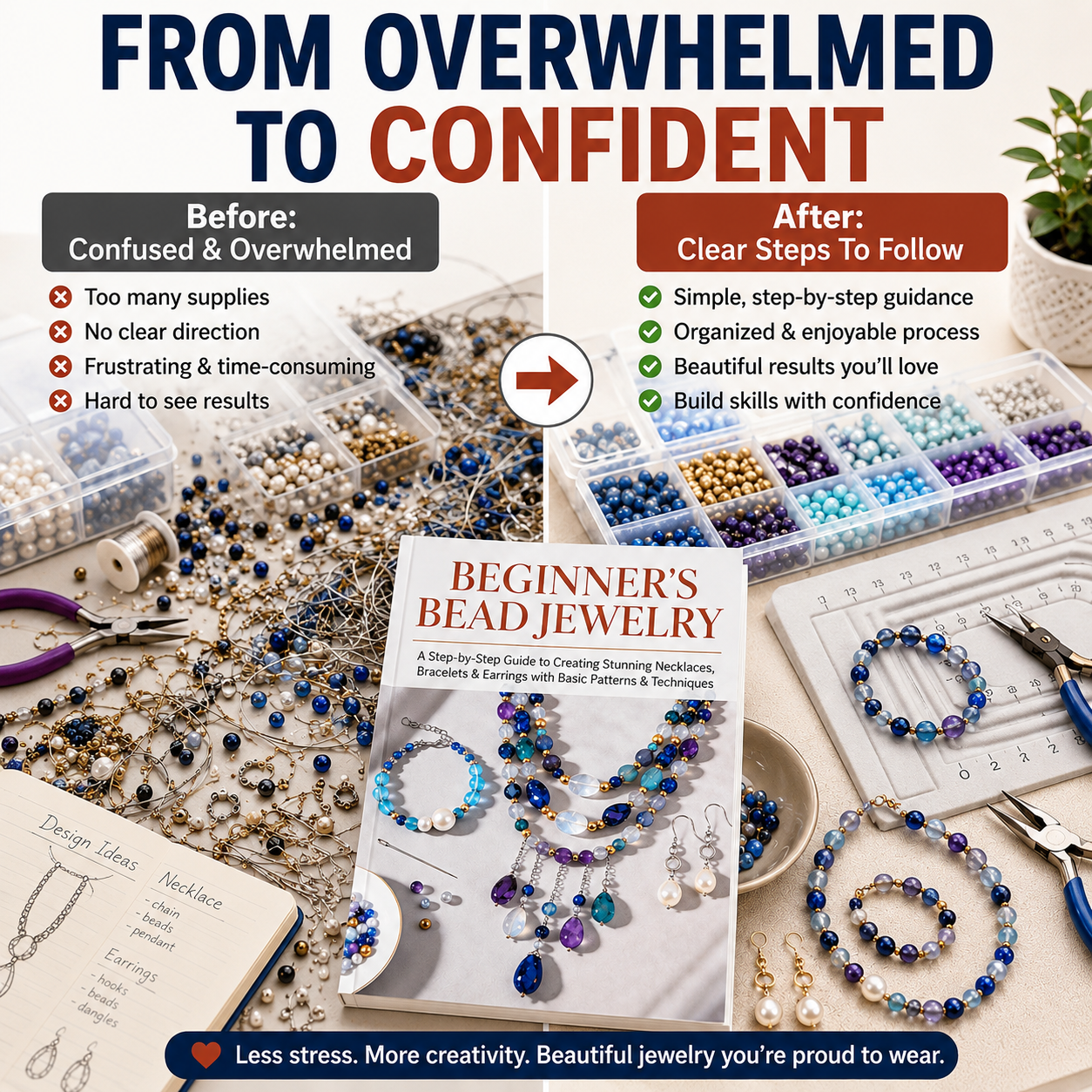 A5 Jewelry Bead Beginner's Gui – Jewelry Making Books Bewertung und Preis