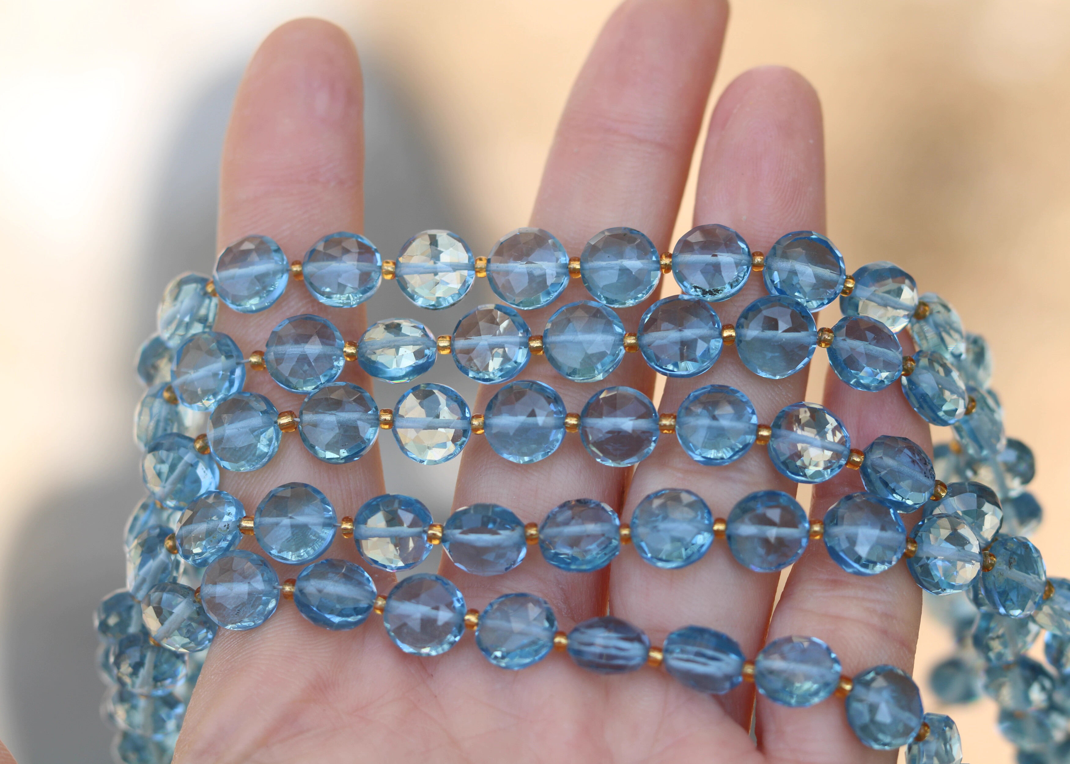5pieces loose beads London blu – Jewelry Making In London Bewertung und Preis