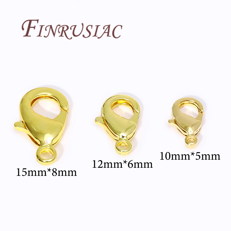 18K Gold Plated Lobster Clasps – Jewelry Making Hobby Bewertung und Preis