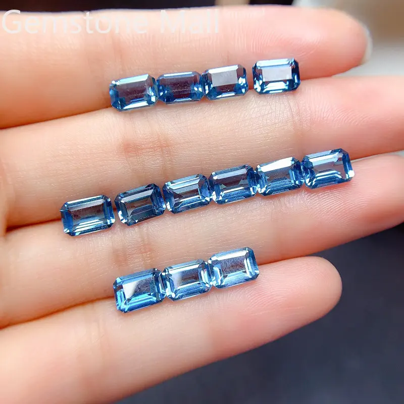 Emerald Cut Natural Topaz 4mm* – Jewelry Making In London Bewertung und Preis