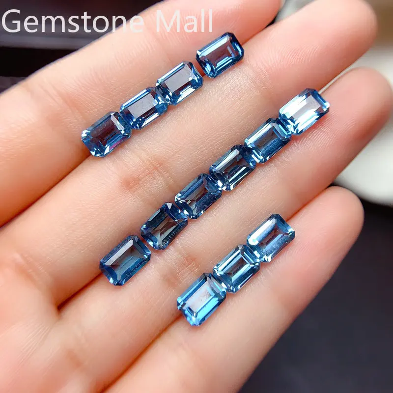 Emerald Cut Natural Topaz 4mm* – Jewelry Making In London Bewertung und Preis
