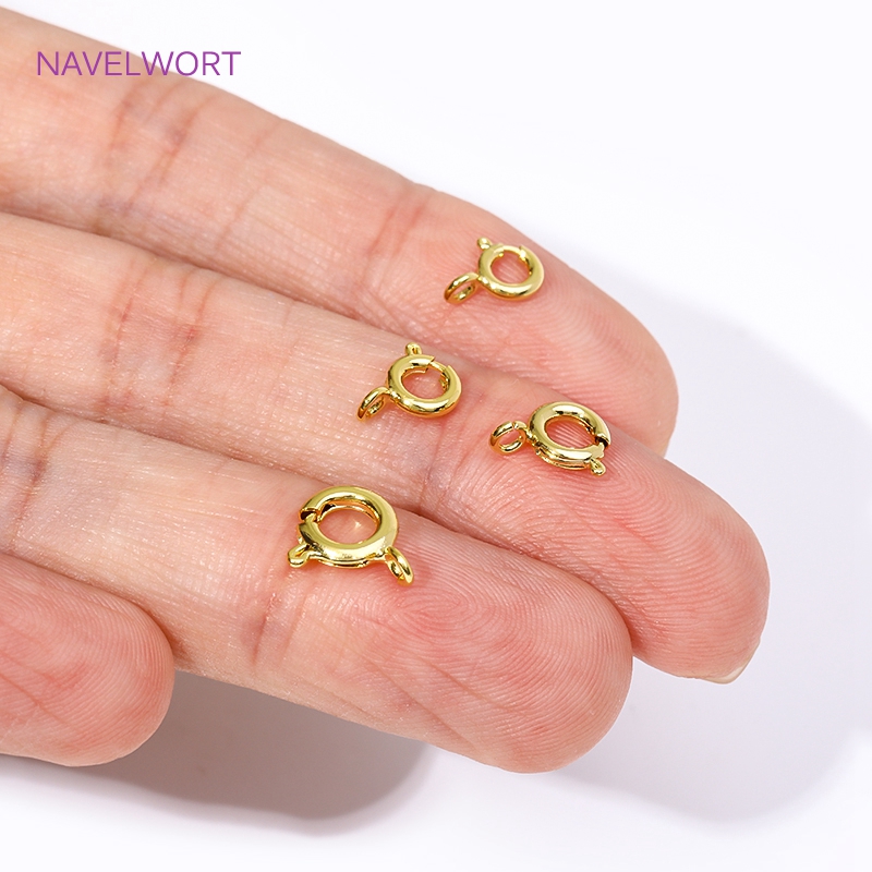 14K/18K Gold Plated Brass Spri – Jewelry Making Hobby Bewertung und Preis