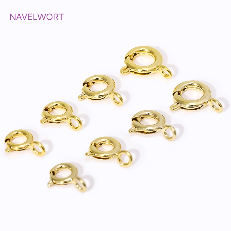 14K/18K Gold Plated Brass Spri – Jewelry Making Hobby Bewertung und Preis