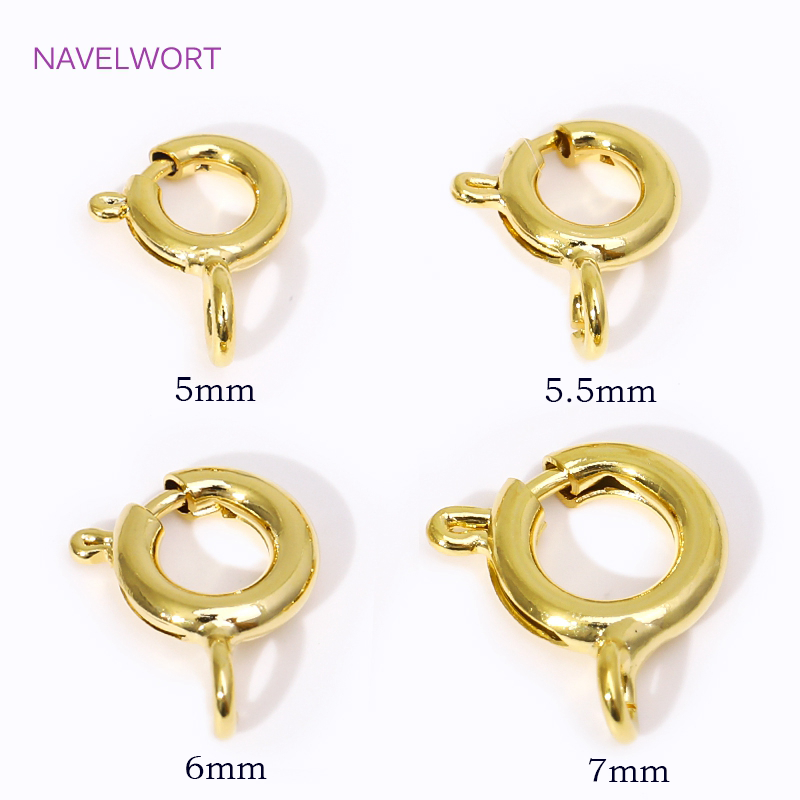 14K/18K Gold Plated Brass Spri – Jewelry Making Hobby Bewertung und Preis