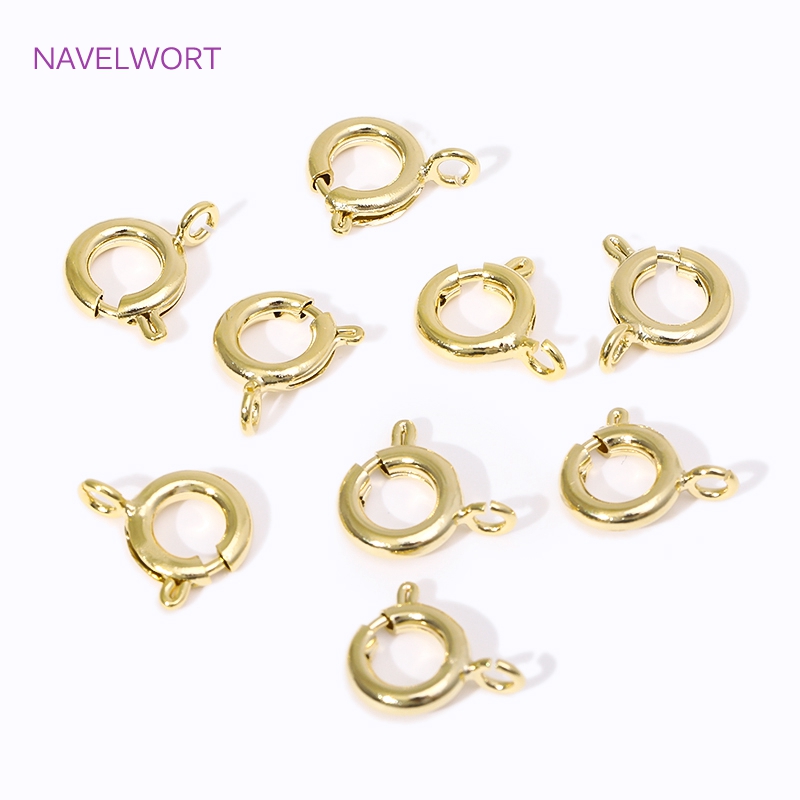 14K/18K Gold Plated Brass Spri – Jewelry Making Hobby Bewertung und Preis