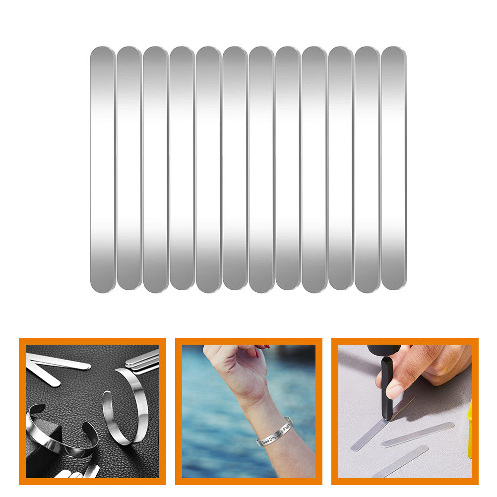 12Pcs Stainless Steel Bracelet – Making Custom Jewelry Bewertung und Preis