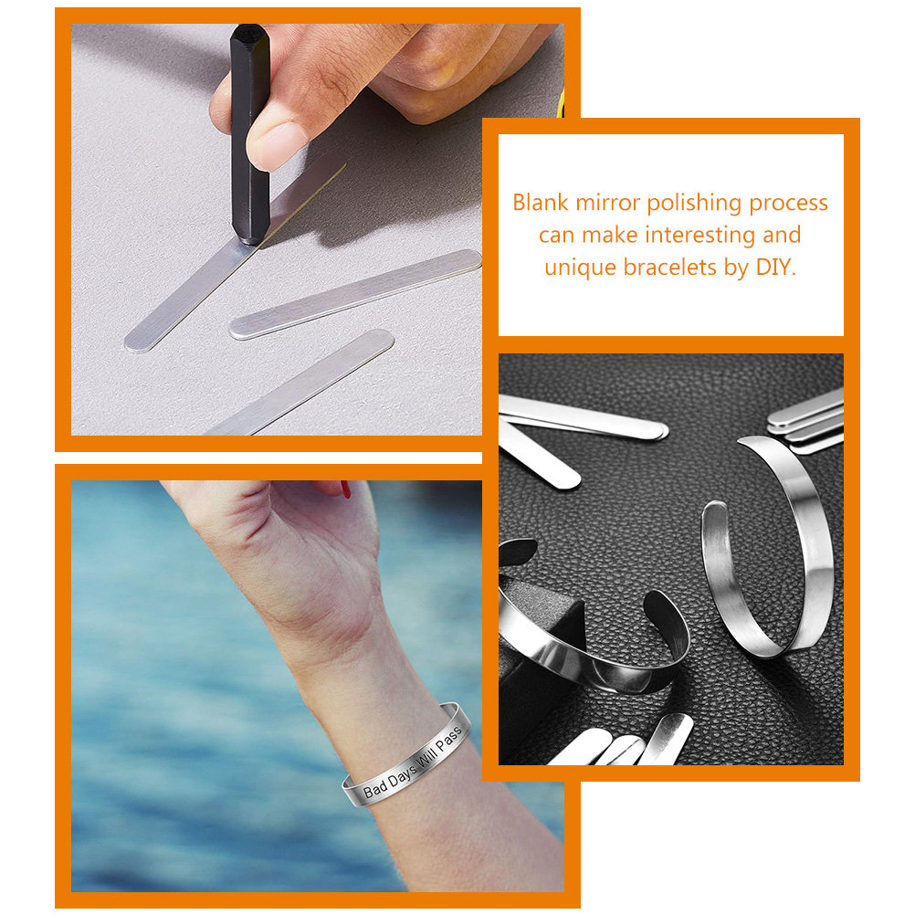 12Pcs Stainless Steel Bracelet – Making Custom Jewelry Bewertung und Preis