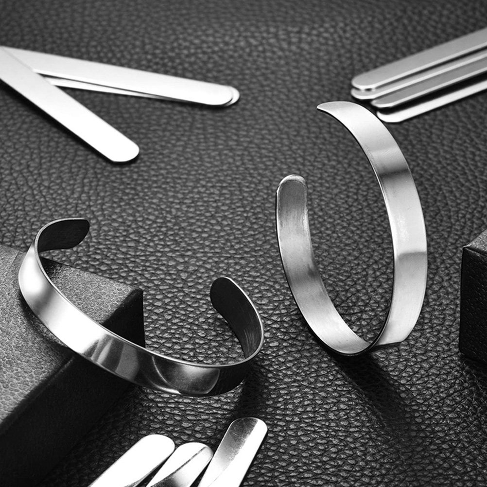 12Pcs Stainless Steel Bracelet – Making Custom Jewelry Bewertung und Preis
