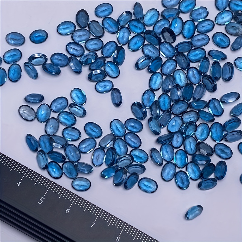 1pc natural London blue topaz- – Jewelry Making In London Bewertung und Preis
