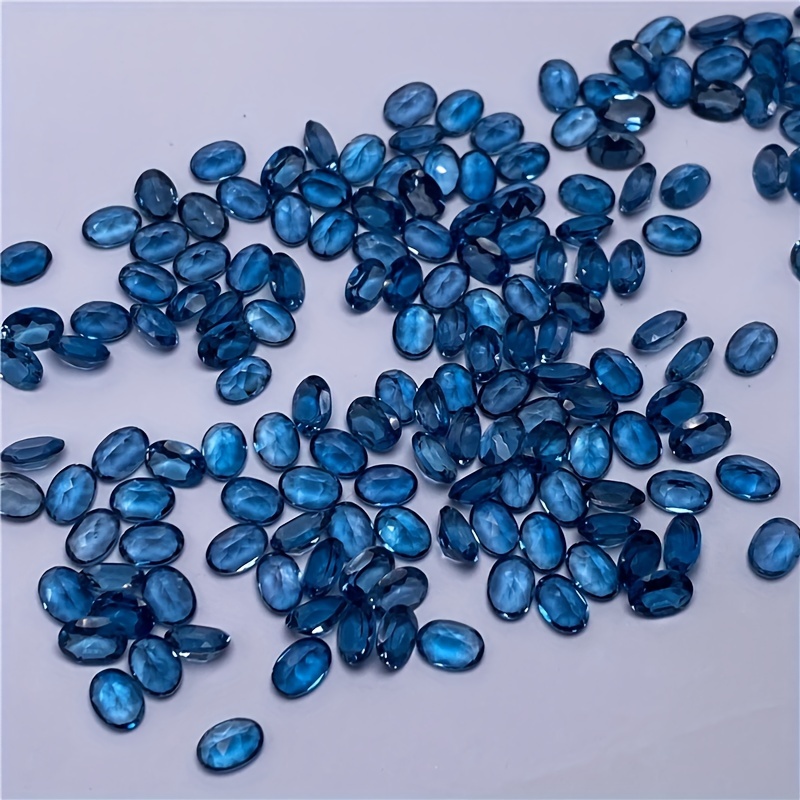1pc natural London blue topaz- – Jewelry Making In London Bewertung und Preis