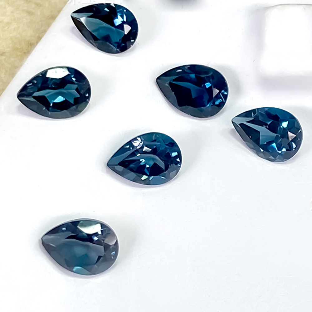 5pcs London Blue Topaz Pear 6x – Jewelry Making In London Bewertung und Preis