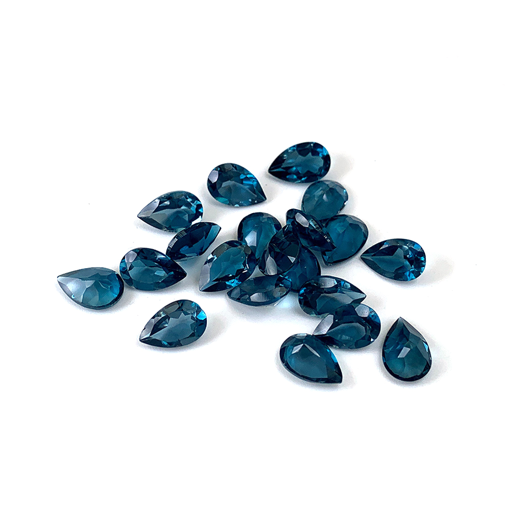 5pcs London Blue Topaz Pear 6x – Jewelry Making In London Bewertung und Preis