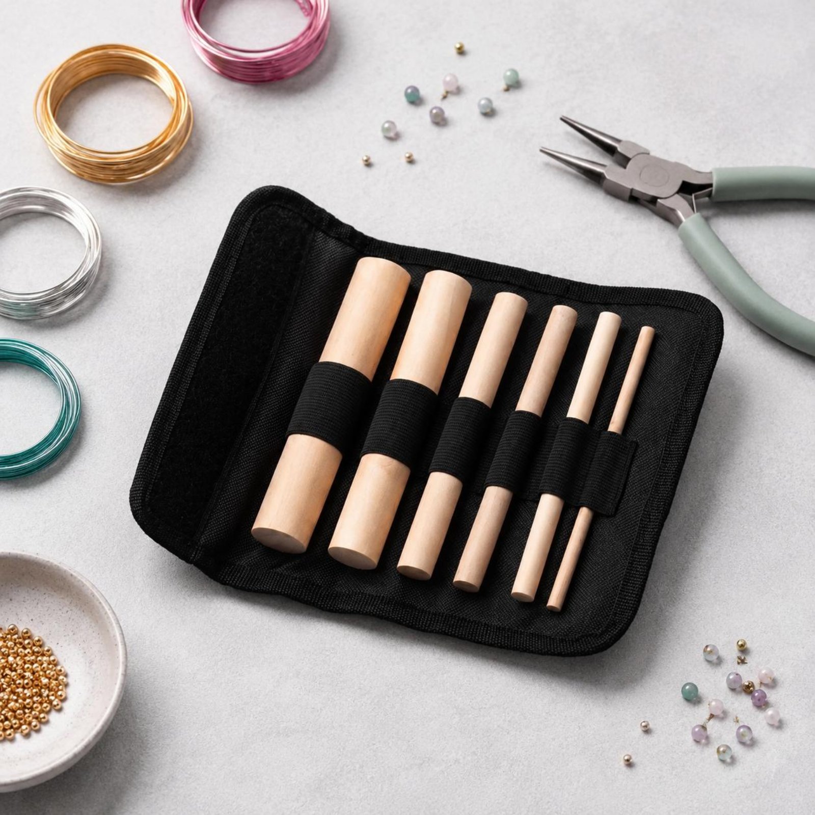 6 Pieces Wire Wrapping Mandrel – Jewelry Making Kit Bewertung und Preis