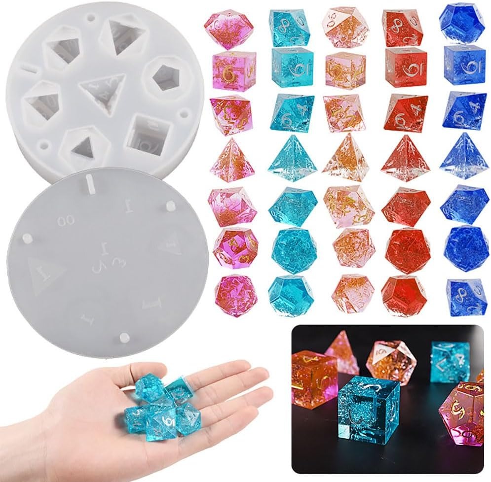 DIY 7-Cavity Dice Molds - Shar – Making Custom Jewelry Bewertung und Preis