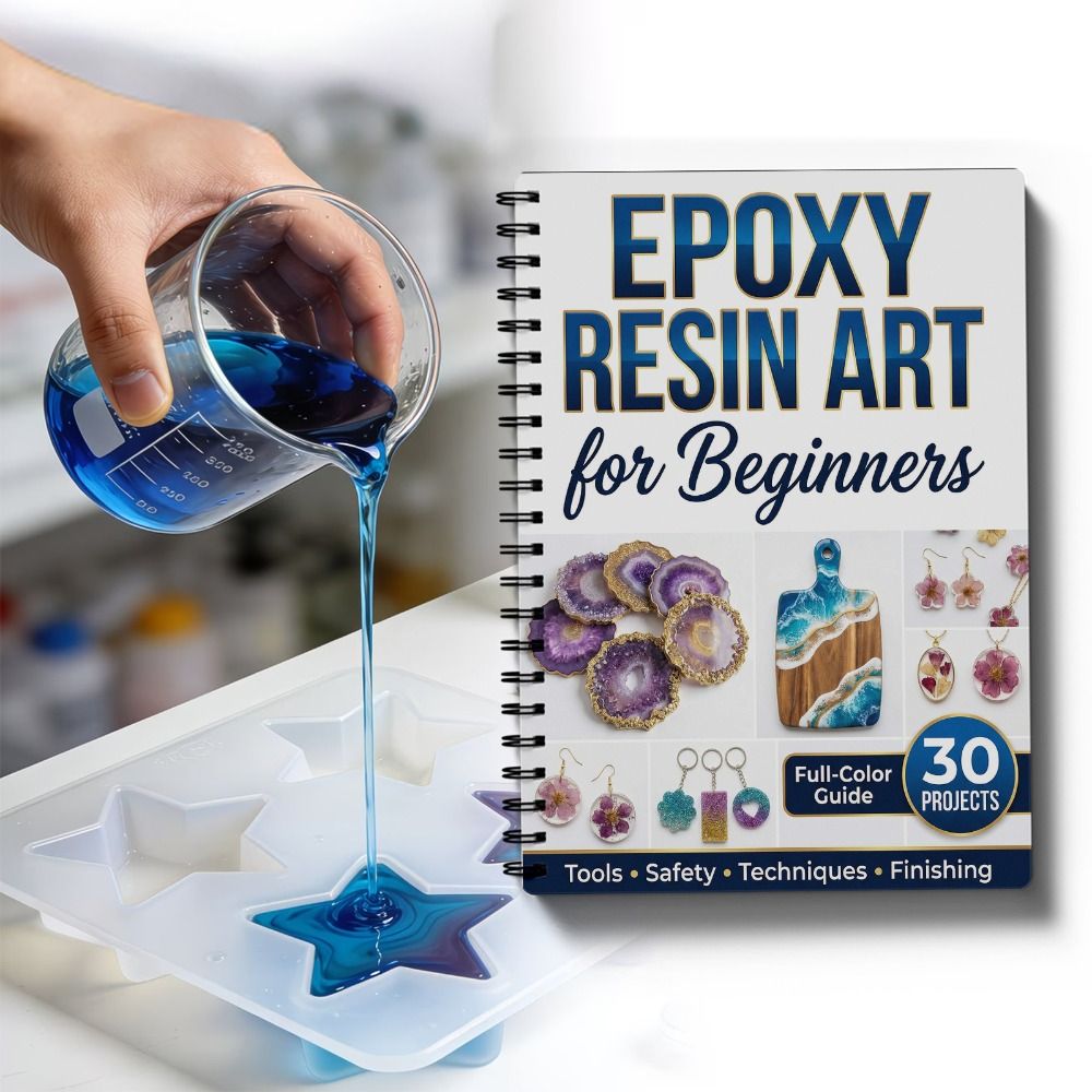 Step-by-Step Epoxy Resin Art H – Jewelry Making For Beginners Book Bewertung und Preis