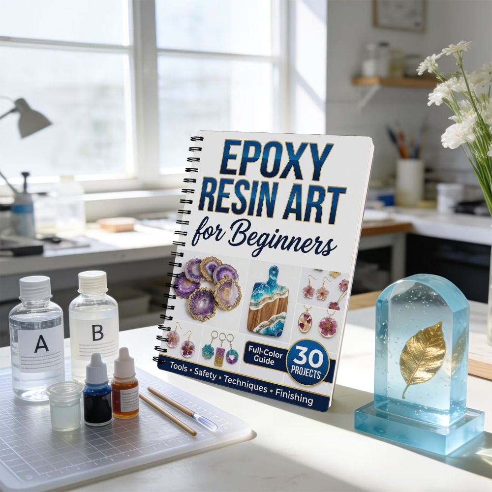 Step-by-Step Epoxy Resin Art H – Jewelry Making For Beginners Book Bewertung und Preis