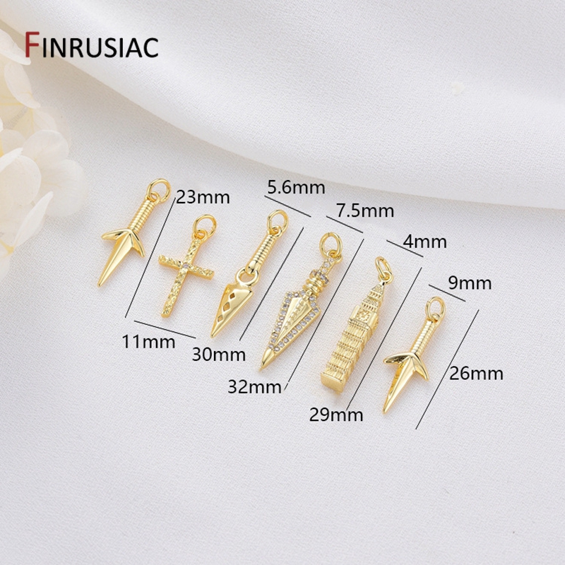 14K Gold Plated Brass Cross/Lo – Jewelry Making In London Bewertung und Preis