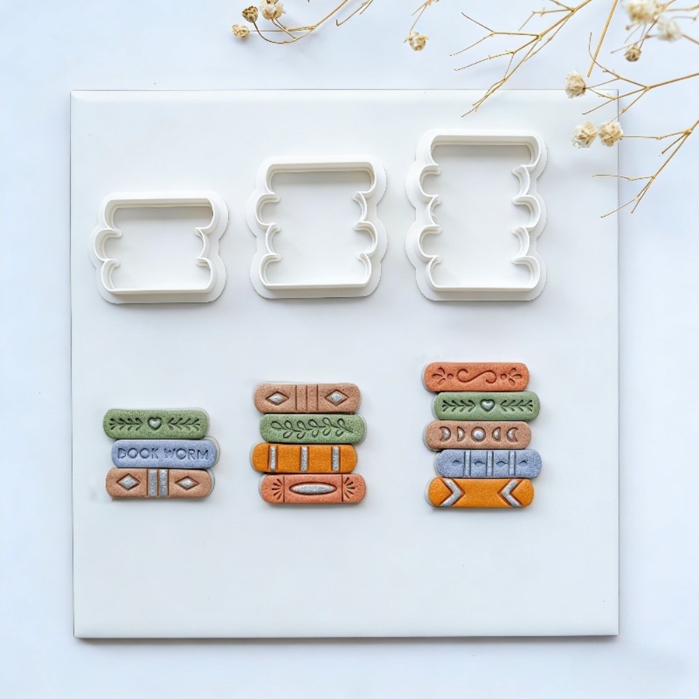 7pcs/set Book Stack Themed Pol – Jewelry Making Books Bewertung und Preis