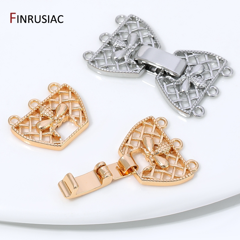 14K Gold Plated Brass 3-Row Pe – Jewelry Making Hobby Bewertung und Preis