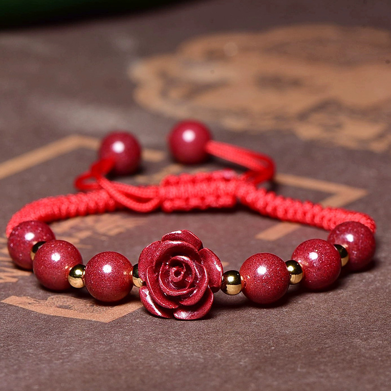 Red Cinnabar Rose Flower Beads – Making Custom Jewelry Bewertung und Preis
