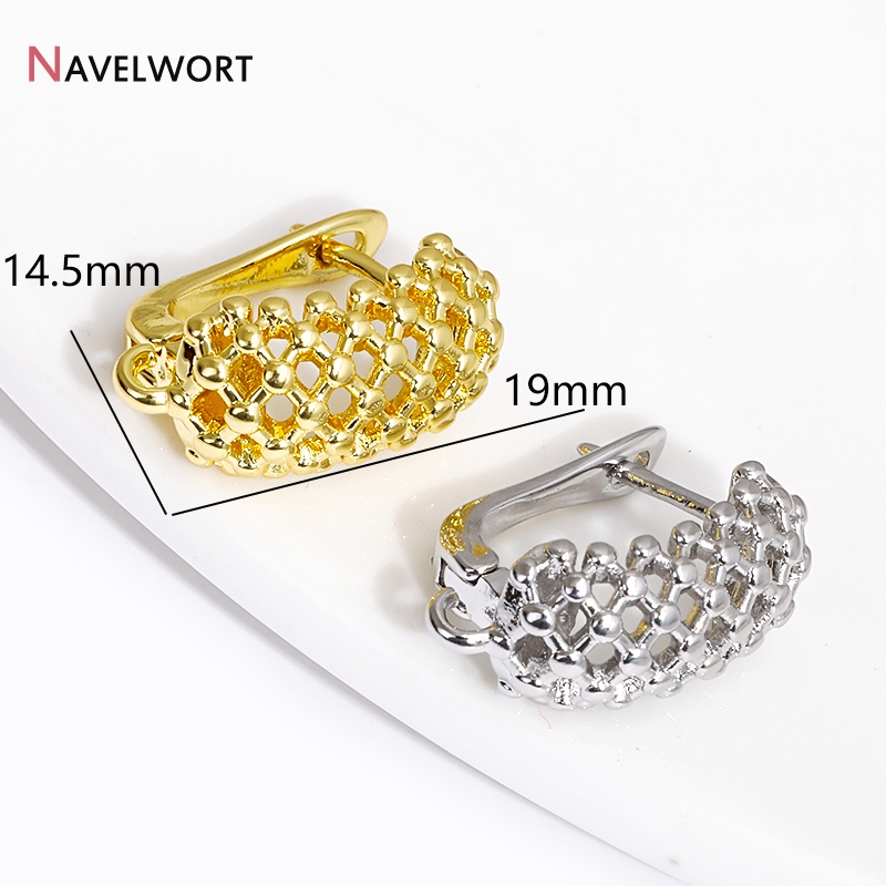 18K Gold Plated Brass  Hollow  – Jewelry Making Hobby Bewertung und Preis