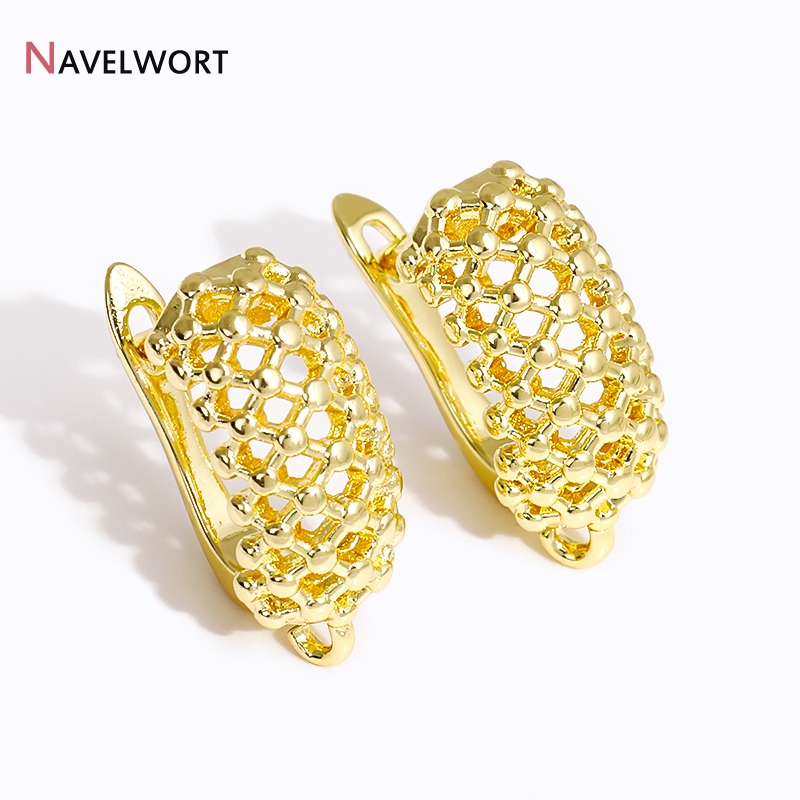 18K Gold Plated Brass  Hollow  – Jewelry Making Hobby Bewertung und Preis