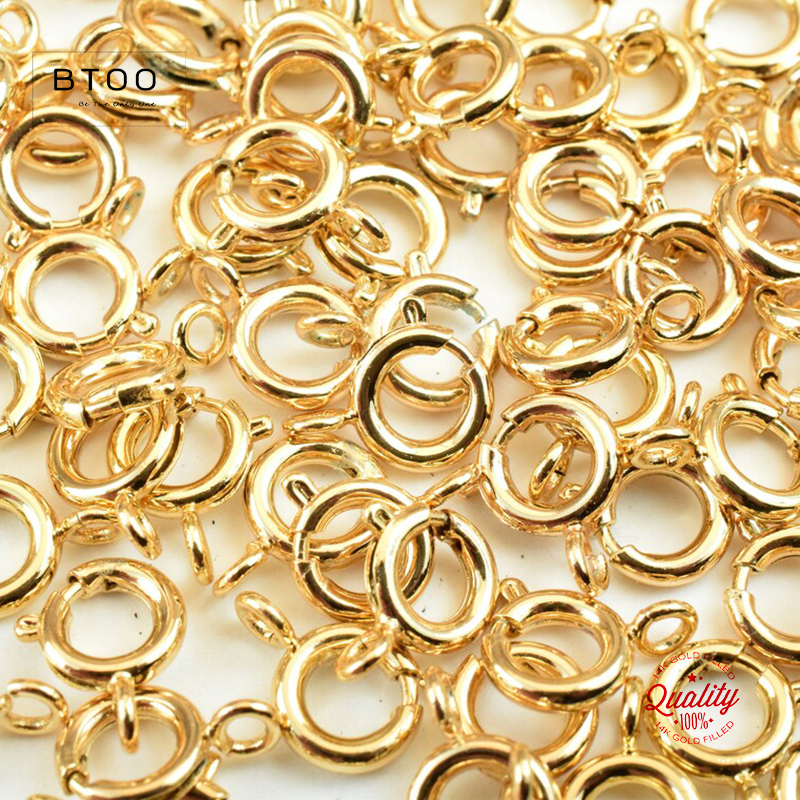 14K Gold Filled Spring Ring Cl – Jewelry Making Hobby Bewertung und Preis