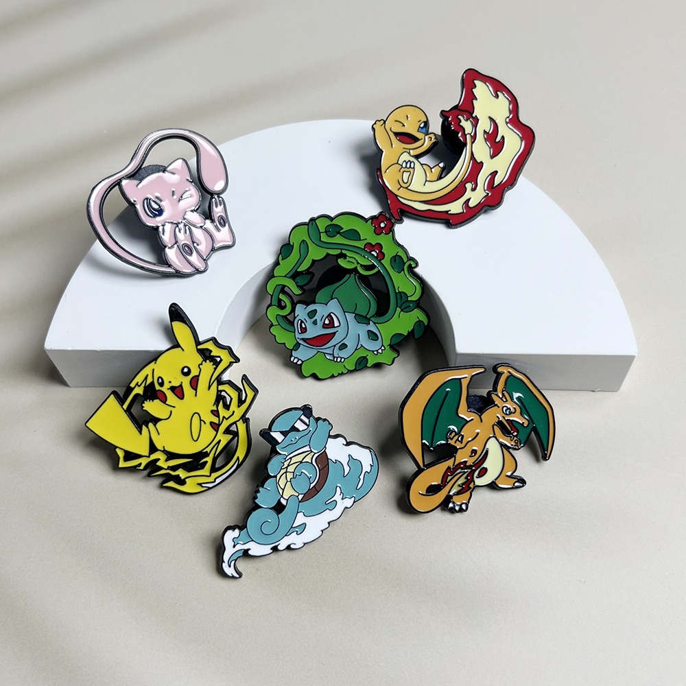 6pcs Anime Pins Set Pokemon En – Jewelry Making Kit Bewertung und Preis